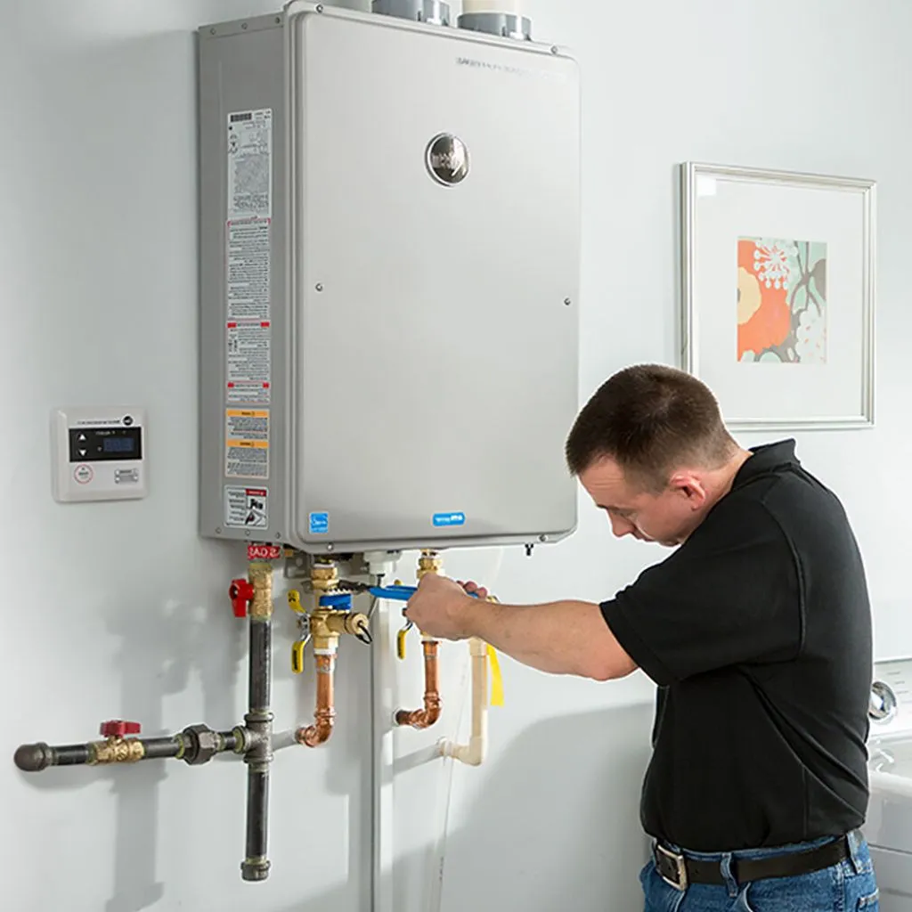 tankless water heater repair in Tolland, CT